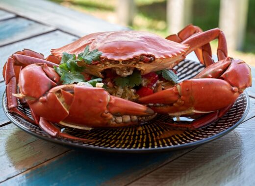 Eating Crab In San Francisco