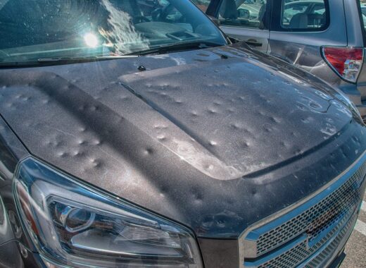 Professional Hail Storm Vehicle Repair