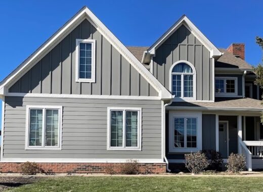 Fiber Cement Siding On Modern Home Design