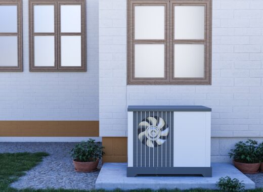 Heat Pump And A Furnace