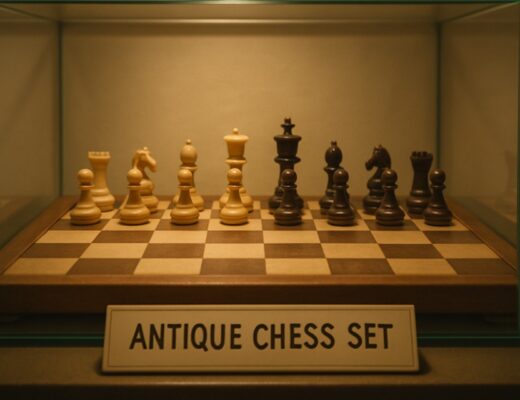 How To Care For And Display Antique Chess Sets