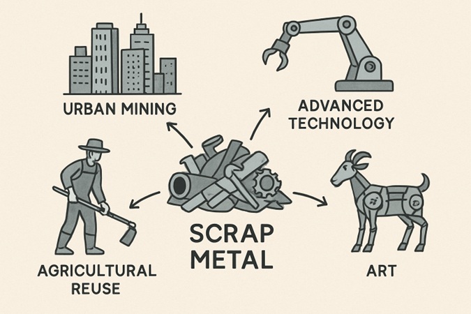 Practical Applications Of Scrap Metal In Agriculture